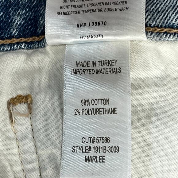 Citizens of Humanity Marlee Relaxed Taper Jeans Sz 30" Freeport Light Wash NEW! - Picture 14 of 14